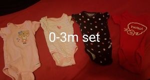 Infant onsies 0-3m